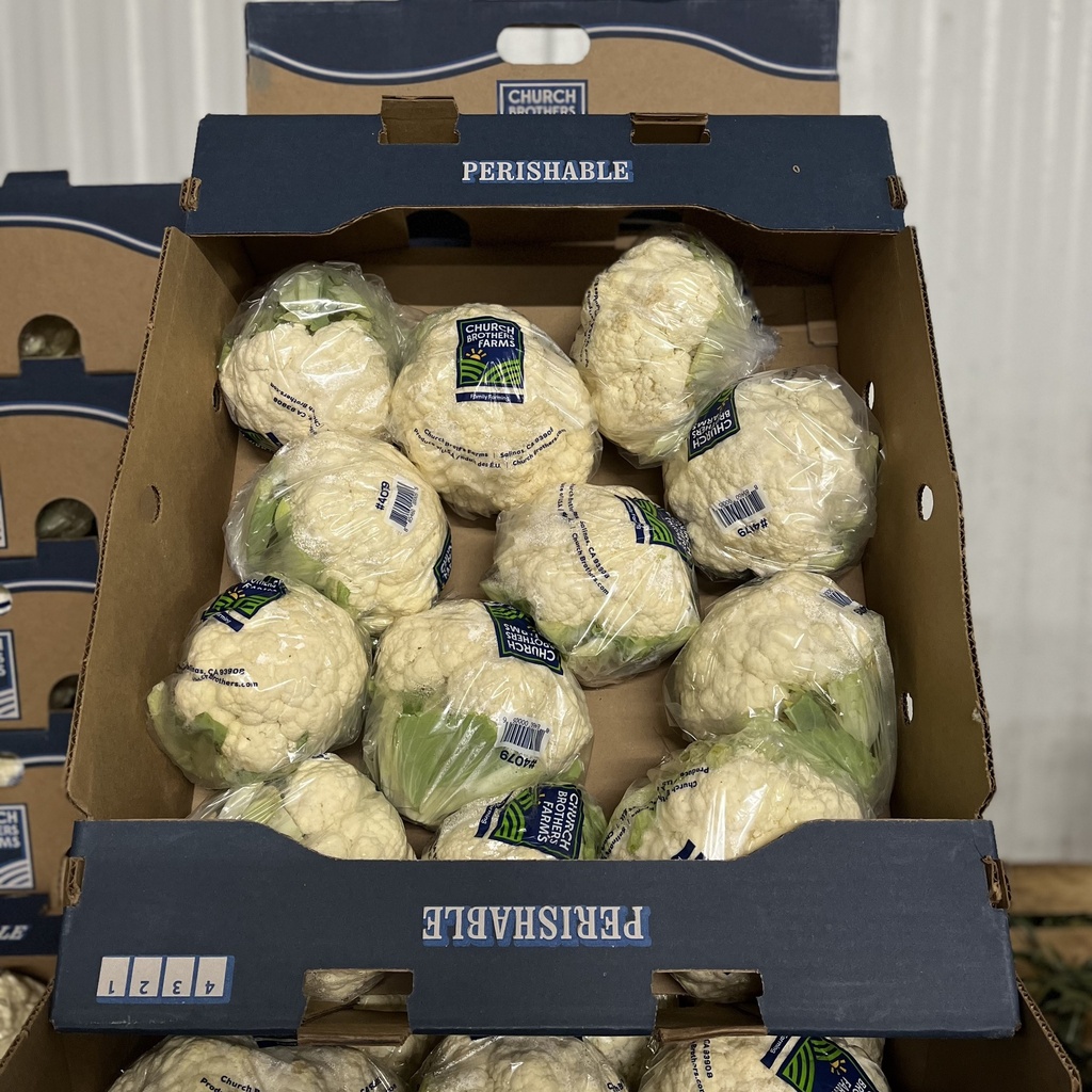 CAULIFLOWER 12 CT