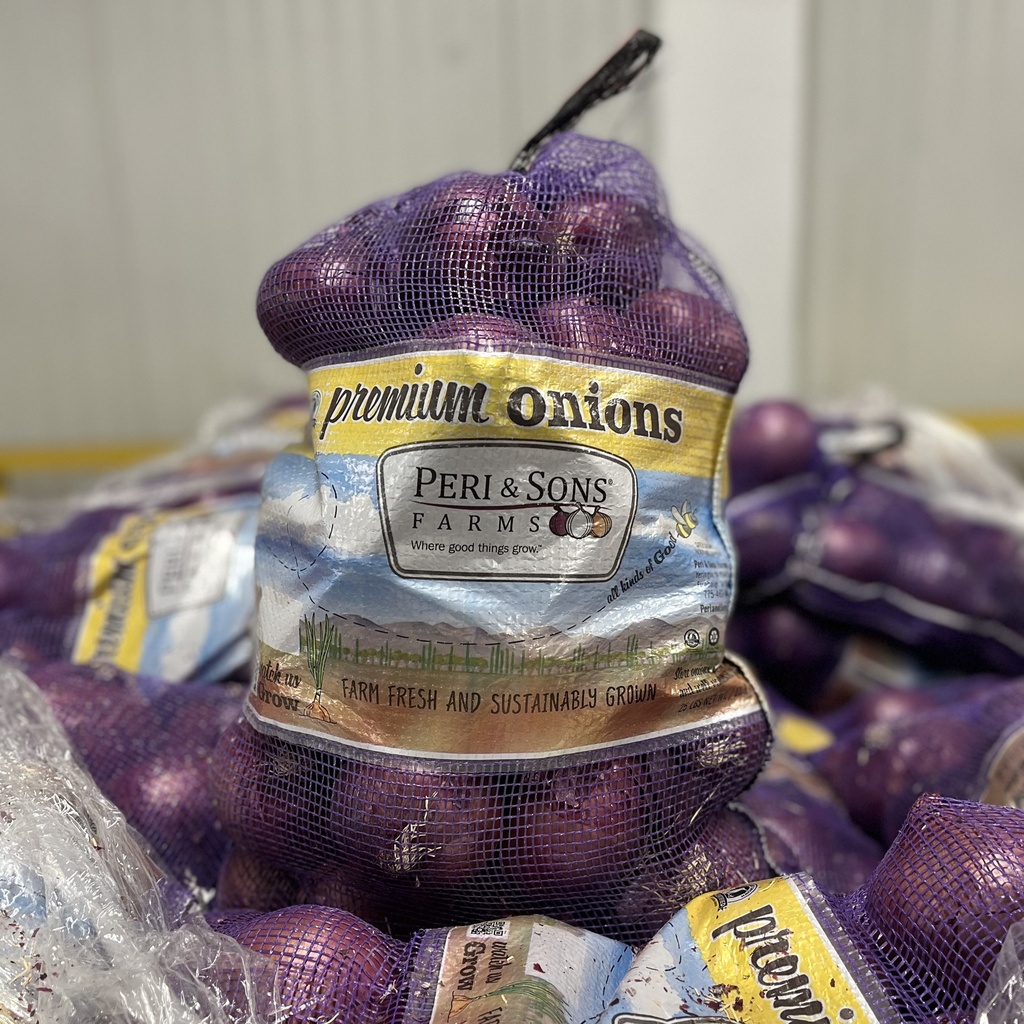 ONION RED JUMBO 25 LB